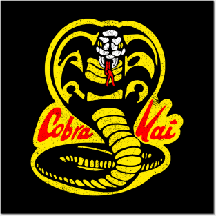 Cobra Kai ✅ Strike First - Strike Hard Posters and Art